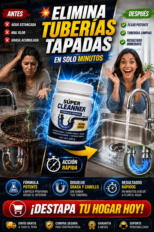 DESTAPA TUBERÍAS EN MINUTOS