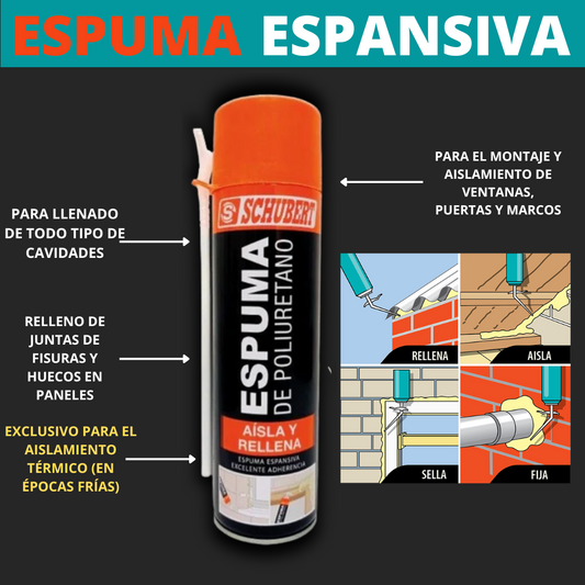 ESPUMA EXPANSIVA MULTIFUNCIONAL